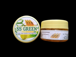 SS GREEN Aloe Vera Papaya Face Skin Gel